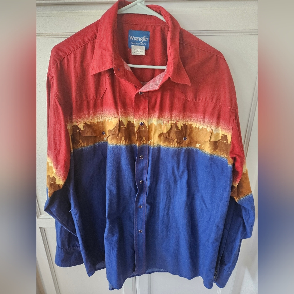 Vintage Wrangler Western Shirt